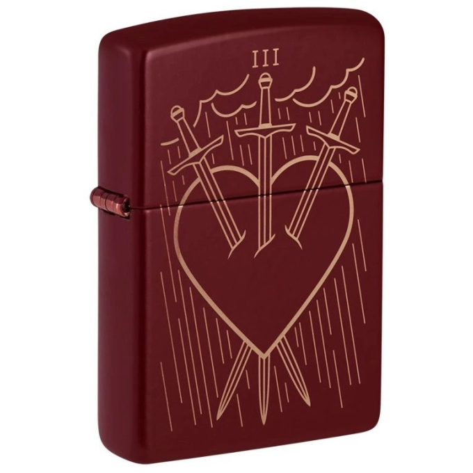 Zippo zapalovač 66087 Three of Swords Design