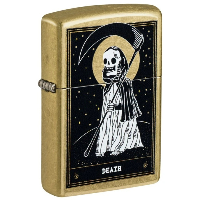 Zippo 23081 Death Card Design