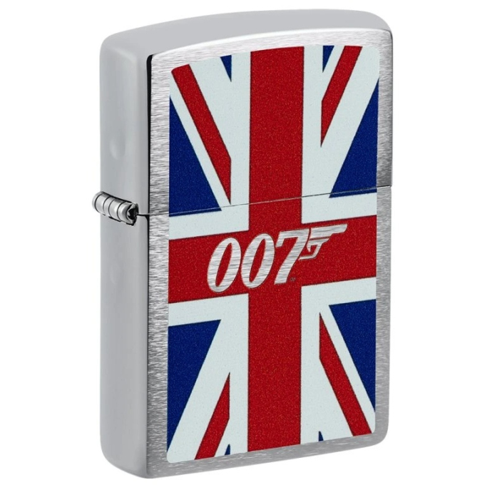 Zippo zapalovač 21978 James Bond Union Jack Design
