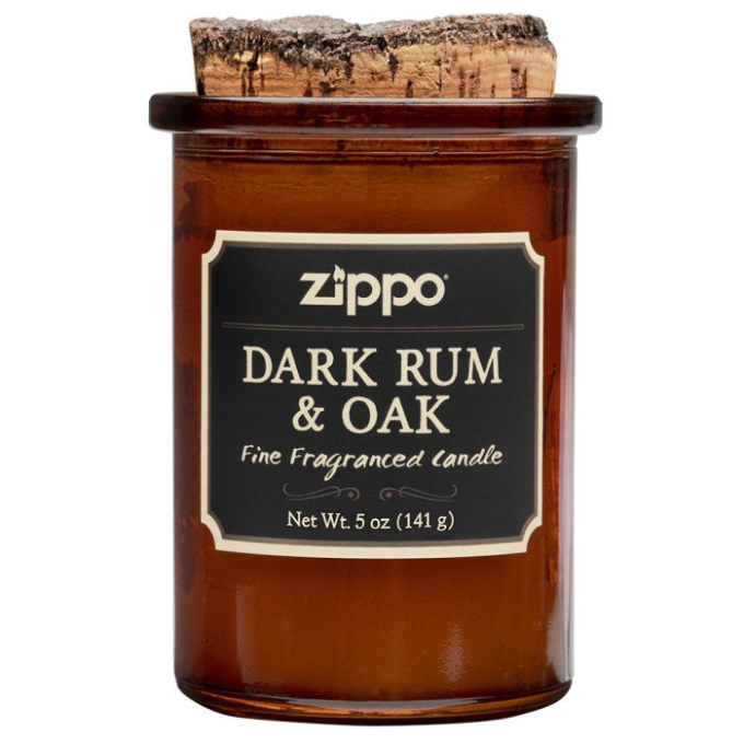 Zippo 47050B svíčka Dark Rum & Oak
