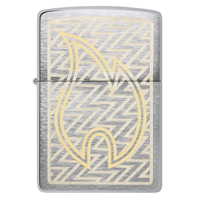 Zippo zapalovač 21967 Tread Flame Design
