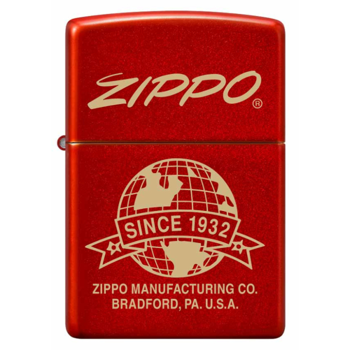 Zippo zapalovač 26077 Zippo Logo Globe