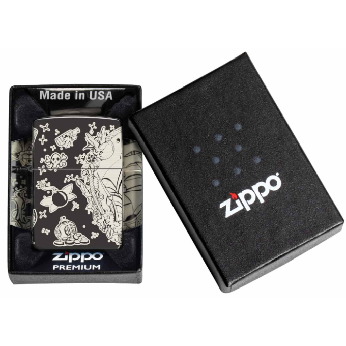 Zippo zapalovač 26142 Pirates Treasure Design