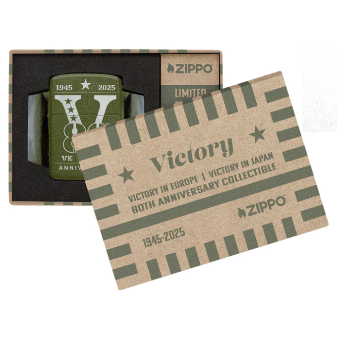 Zippo zapalovač 29163 VE/VJ 80th Anniversary Collectible