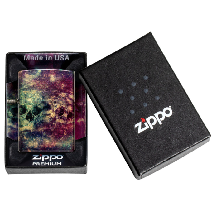 Zippo zapalovač 66012 Galaxy Skull Design