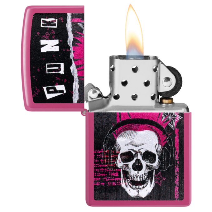 Zippo zapalovač 66018 Punk Skull Design