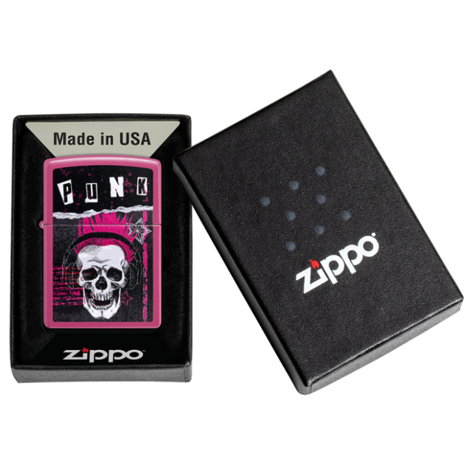 Zippo zapalovač 66018 Punk Skull Design