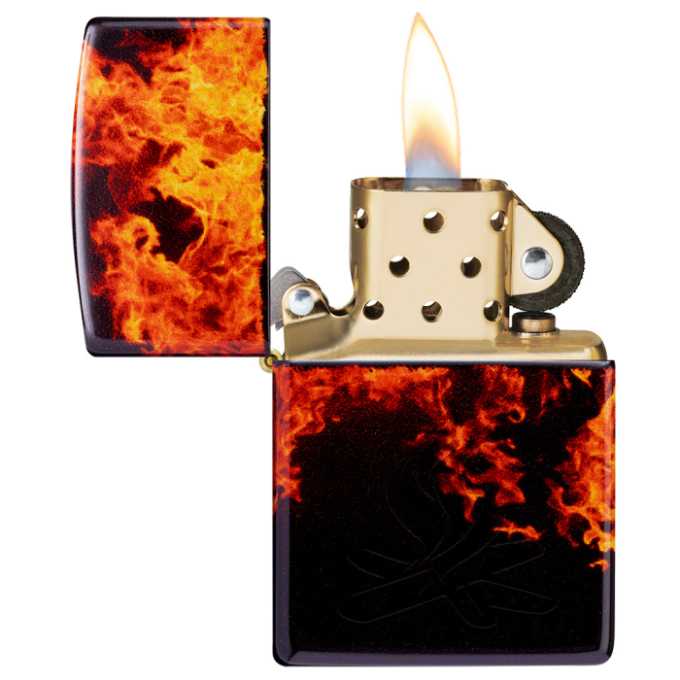 Zippo zapalovač 66026 Fusion Inferno Design