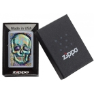 Zippo zapalovač 25565 Geometric Skull