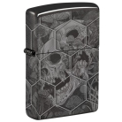Zippo zapalovač 66067 Psychedelic Skull