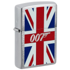 Zippo zapalovač 21978 James Bond Union Jack Design