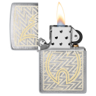 Zippo zapalovač 21967 Tread Flame Design