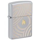 Zippo zapalovač 22112 Flame and Circles Design