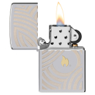 Zippo zapalovač 22112 Flame and Circles Design