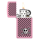 Zippo zapalovač 26164 Checkered Skull Design