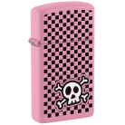 Zippo zapalovač 26164 Checkered Skull Design