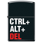 Zippo zapalovač 26187 Ctrl Alt Del