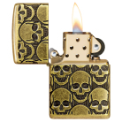 Zippo zapalovač 29061 Armor Cackling Cranium Design