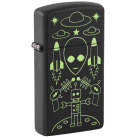 Zippo zapalovač 66071 Slim Alien Invasion Design