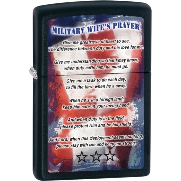 Zippo zapalovač 26418 Military Wifes Prayer