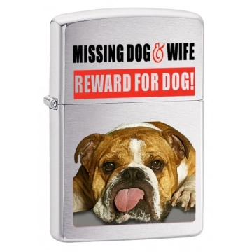 Zippo zapalovač 21828 Missing Dog and Wife