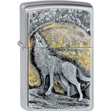 Zippo zapalovač 21803 Wolf at Moonlight