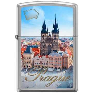 Zippo zapalovač 21889 Prague Old Town Square