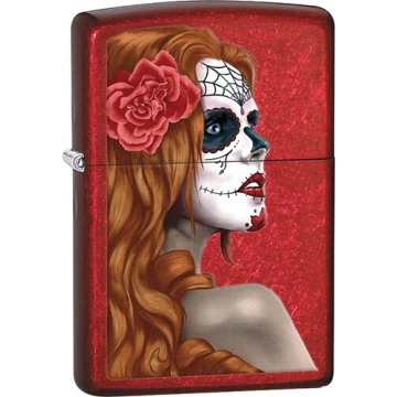 Zippo zapalovač 26837 Day of Dead Girl