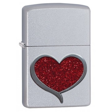 Zippo zapalovač 20042 Glitter Heart