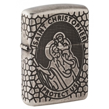 Zippo zapalovač 27164 St. Christopher Medal Design