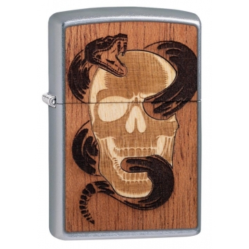 Zippo zapalovač 25527 Woodchuck USA Skull & Snake
