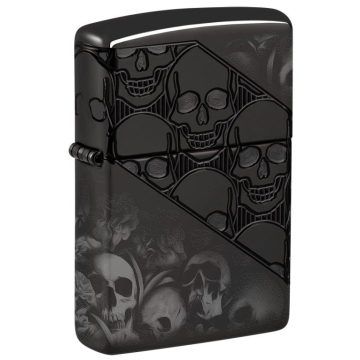 Zippo zapalovač 66098 Skull Collage Design