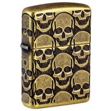 Zippo zapalovač 29061 Armor Cackling Cranium Design