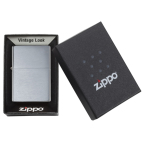 Zippo zapalovač 21116 Brushed Chrome Vintage