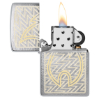 Zippo zapalovač 21967 Tread Flame Design