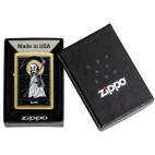 Zippo 23081 Death Card Design