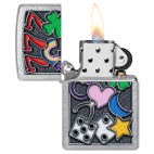 Zippo zapalovač 25652 All Luck Design