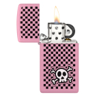 Zippo zapalovač 26164 Checkered Skull Design