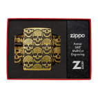 Zippo zapalovač 29061 Armor Cackling Cranium Design
