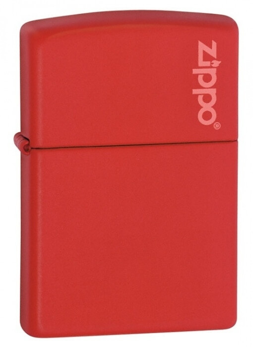 Zippo zapalovač 26096 Red Matte w/Logo