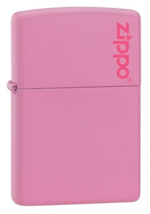 Zippo zapalovač 26264 Pink Matte w/Logo