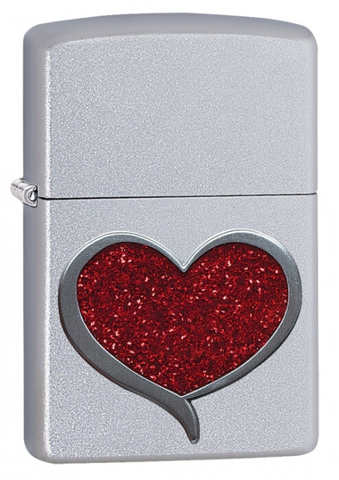 Zippo zapalovač 20042 Glitter Heart