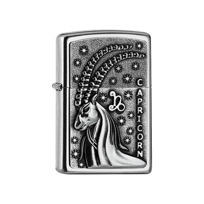 Zippo zapalovač 25554 Capricorn Zodiac Emblem