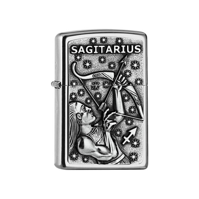 Zippo zapalovač 25553 Sagittarius Zodiac Emblem