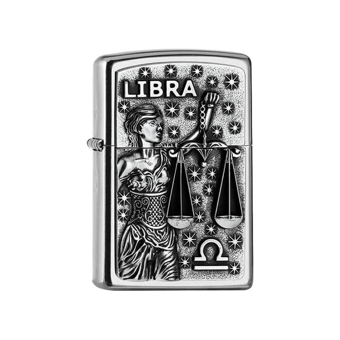 Zippo zapalovač 25550 Libra Zodiac Emblem