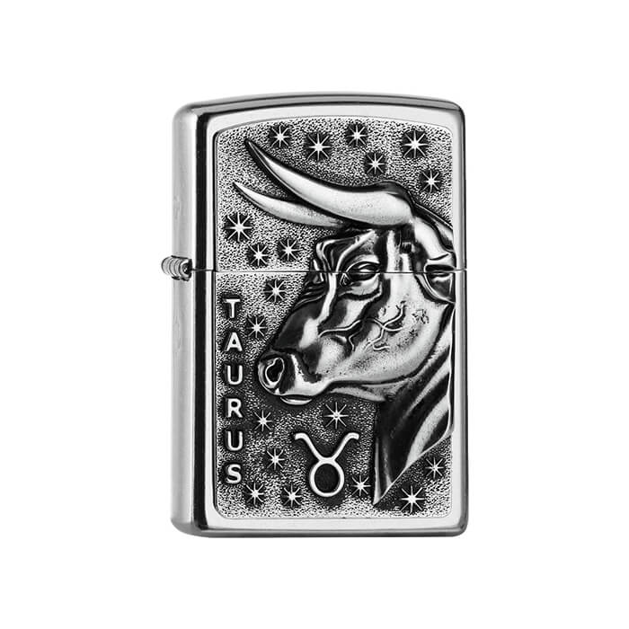 Zippo zapalovač 25549 Taurus Zodiac Emblem