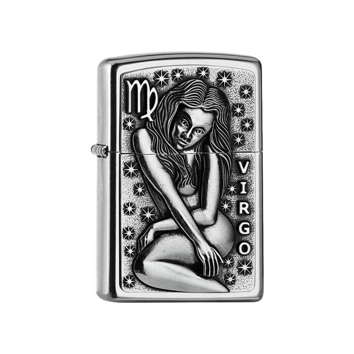 Zippo zapalovač 25547 Virgo Zodiac Emblem