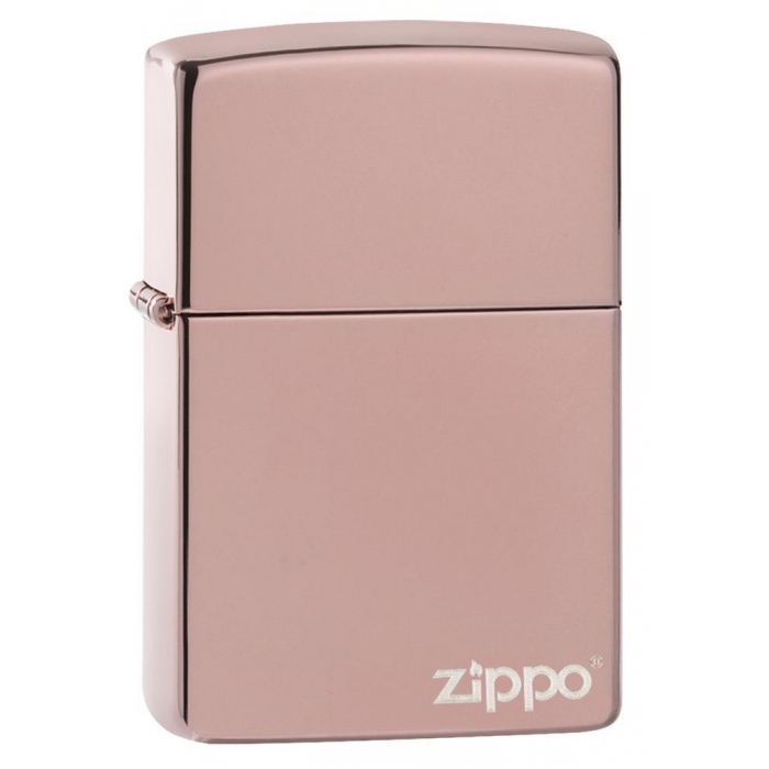 Zippo zapalovač 26908 High Polish Rose Gold Logo