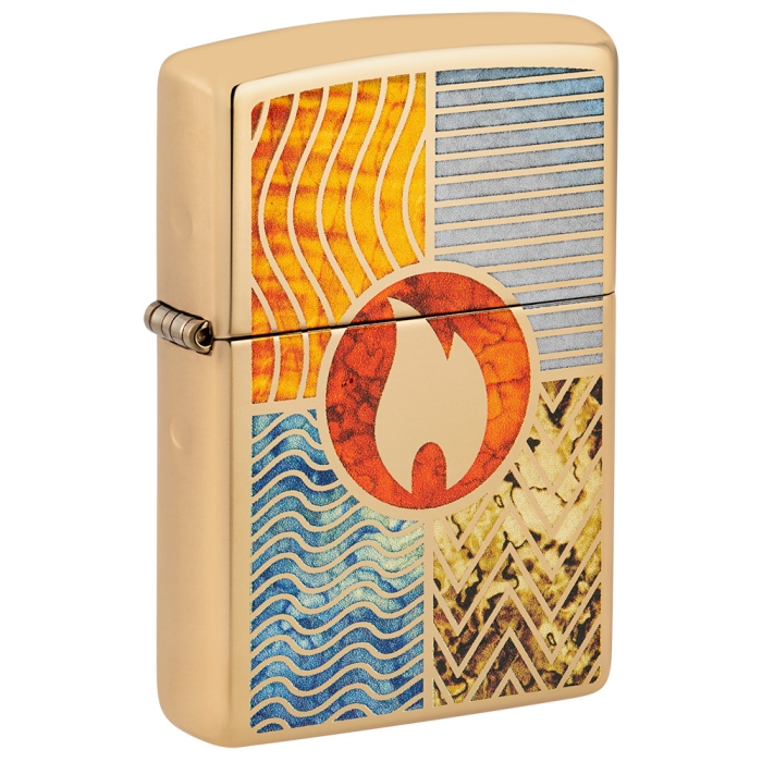 Zippo zapalovač 24210 Elements of Earth Design