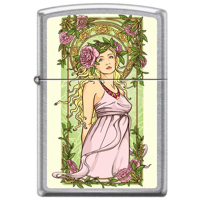 Zippo zapalovač 25972 Nouveau Floral Woman